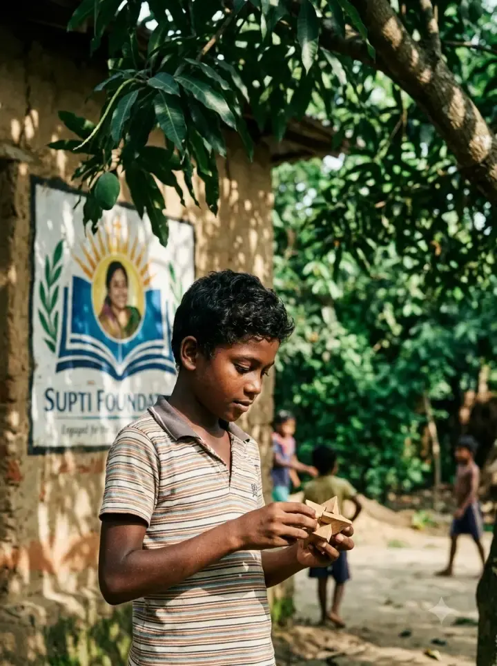 Children and community in Gurap, Hooghly